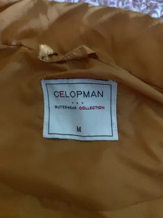 Chaleco acolchado amarillo