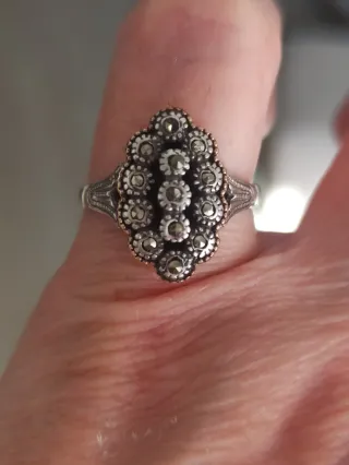 Anillo Plata y oro