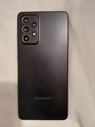 Samsung Galaxy A52s 5G Negro Con funda Cero rayas