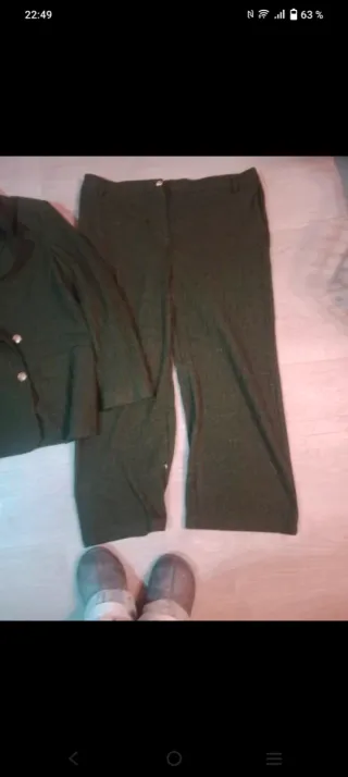 Traje Cortefiel verde