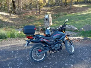 Moto Keeway TX 125 Enduro Negra/Gris