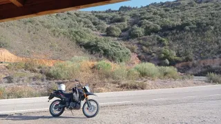 Moto Keeway TX 125 Enduro Negra/Gris