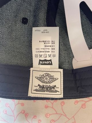 Nike Jordan x Levi’s Denim Cap Rigid Rinse Blue