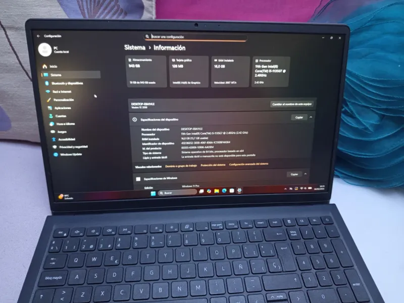 Dell Vostro i5 1135 G7 16GB RAM 512GB SSD afbeelding 3