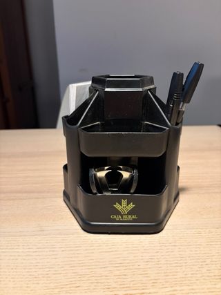 Bote portalápices Caja Rural de Albacete