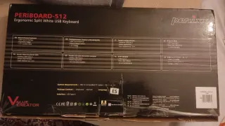 Teclado Ergonómico Beige