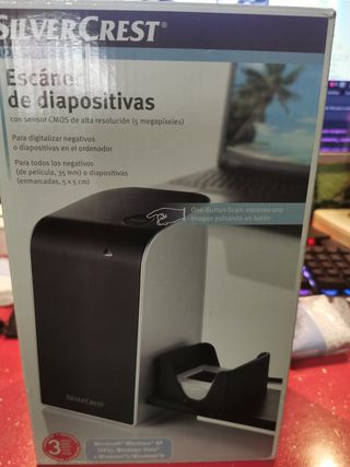 Escáner de Diapositivas Silvercrest 5MP