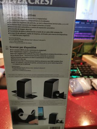 Escáner de Diapositivas Silvercrest 5MP