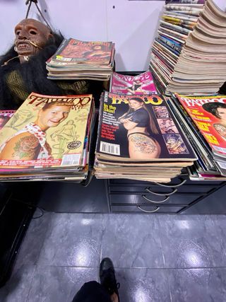 Lote 439 revistas tatuaje Todas las epocas