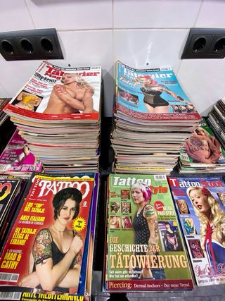 Lote 439 revistas tatuaje Todas las epocas