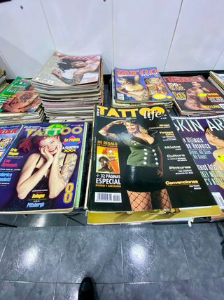 Lote 439 revistas tatuaje Todas las epocas