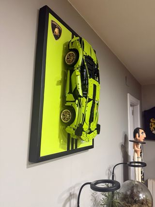 Lego Lamborghini Sián 42115 Montado y Enmarcado