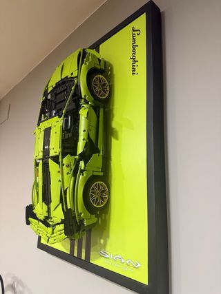 Lego Lamborghini Sián 42115 Montado y Enmarcado