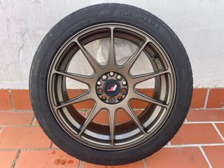 Llantas Japan Racing JR11 17 Bronce