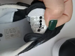 Diadora sneakers nere glitter donna