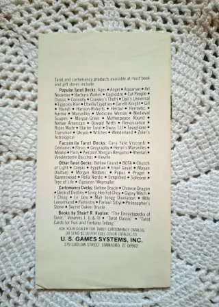 Tarocchi del Rinascimento - Renaissance Tarot Deck