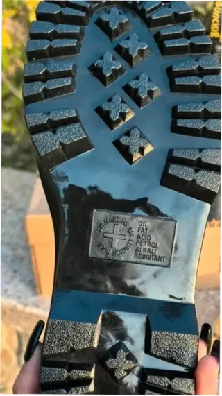 Botas Dr. Martens Talla 39 Negras