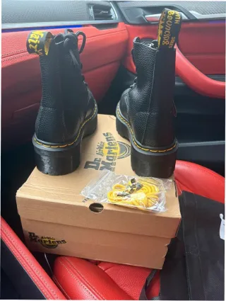 Botas Dr. Martens Talla 37 Cremallera Negra