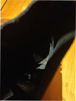 Botas Dr. Martens Talla 38 Piel Negra