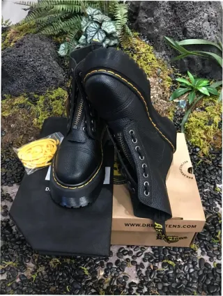 Botas Dr. Martens Talla 40 Cremallera Negra