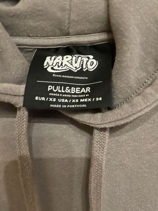 Felpa Naruto Pull & Bear ragazzo Tg XS