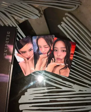 Blackpink DEADLINE Kpop Photocards CD