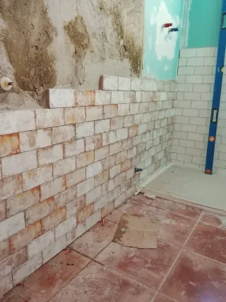 Alicatado de baño