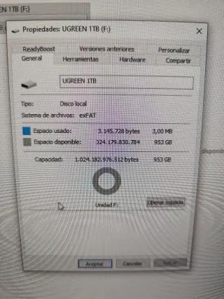 SSD UltraRapido Portátil UGREEN NeoDrive Go40 1TB