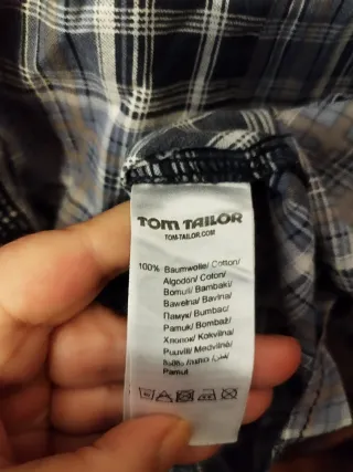 Camisa cuadros mujer Tom Tailor