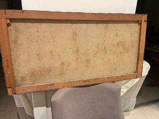 Cuadro antiguo óleo sobre lienzo firmado