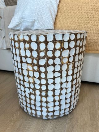 Tavolo ausiliario NECOCO in legno massello