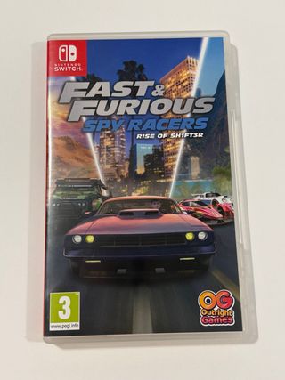 Fast & Furious Spy Racers Nintendo Switch