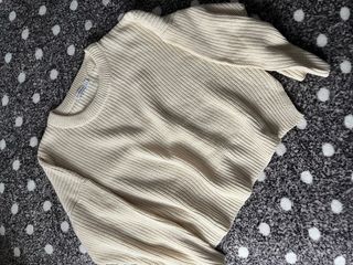 Jersey beige tejido