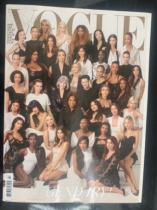 British/UK Vogue March/2024 Legendary