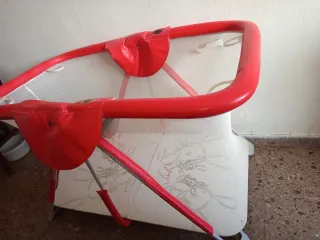 corralito infantil rojo