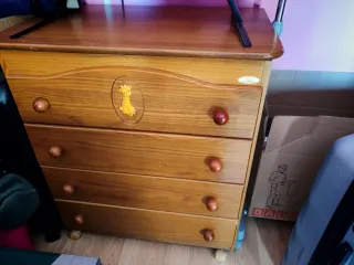 Cajonera Mi Bebé con cambiador