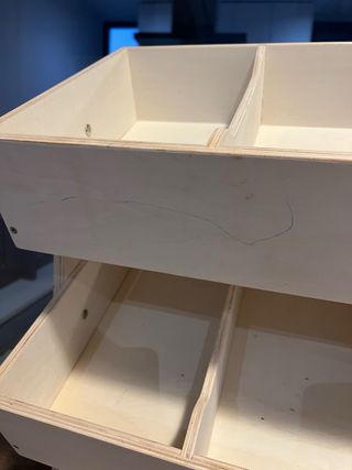 Mueble Organizador Juguetes Madera Pino