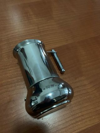 Caffettiera vintage in acciaio inox