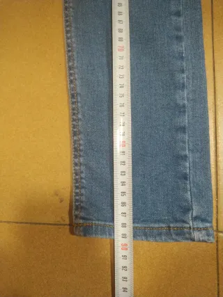 Vaqueros niña mango