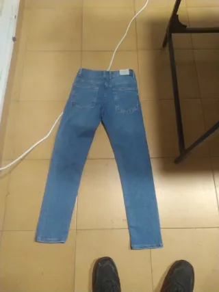 Vaqueros niña mango