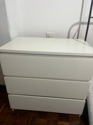 Cómoda 3 cajones Ikea Blanca
