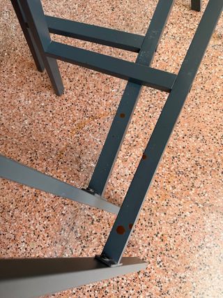 Caballetes Metálicos IKEA Lerberg Gris oscuro