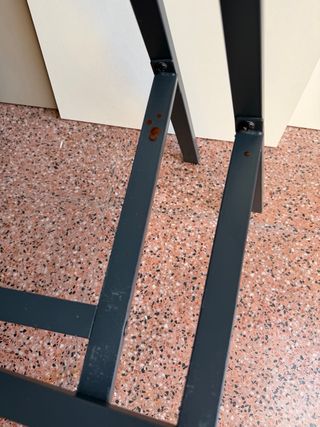 Caballetes Metálicos IKEA Lerberg Gris oscuro