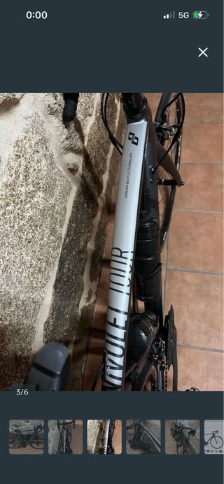 Bicicleta de carretera Ghost nivolet tour