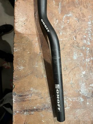 Manillar ON OFF MTB Largo 65cm  Diametro 25mm