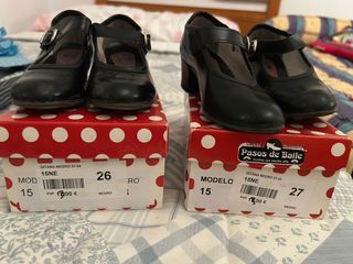 Zapatos de tacón Pasos de Baile  negros