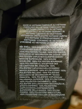 Chaqueta The North Face Negra