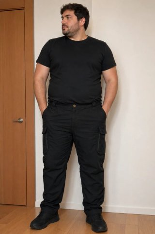 Pantalón Cargo Impermeable Talla XL