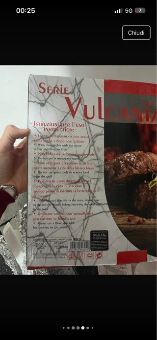 Bistecchiera Vulcanix 2in1 28cm