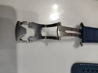 Correa de reloj Omega azul